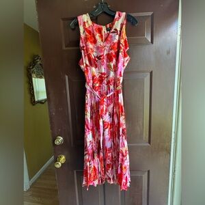 Lane Bryant Floral Sleeveless Size 18 Dress